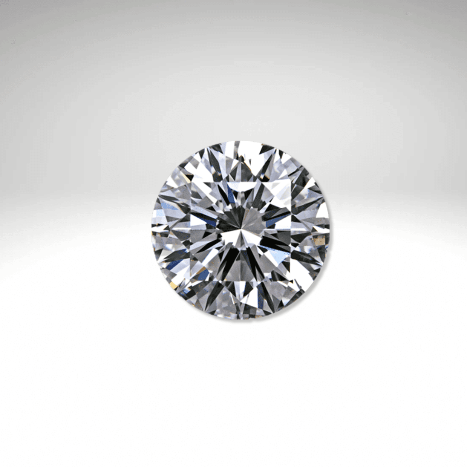 Diamant incolore facetté